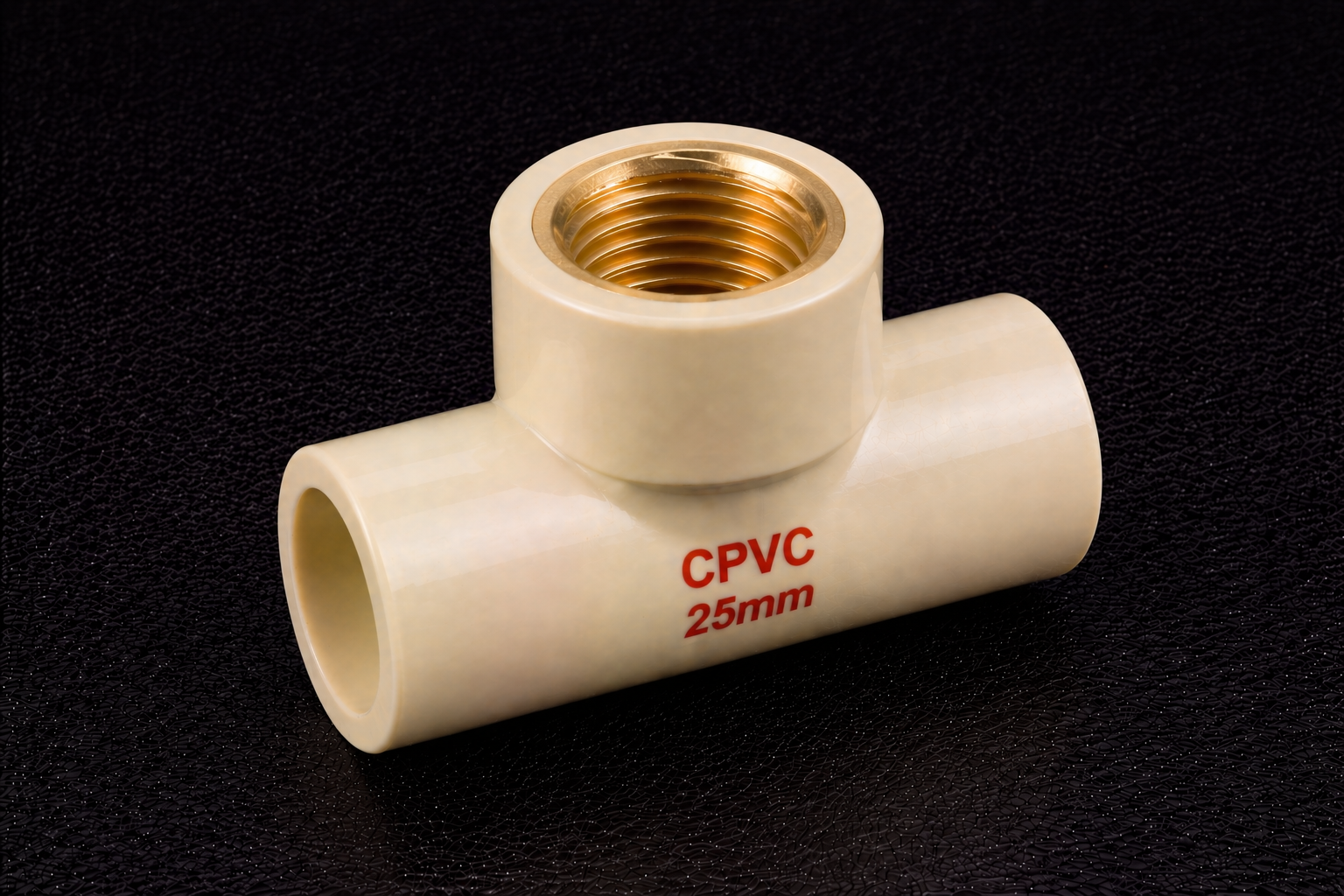 CPVC Brass Tee 25mm (1 inch)